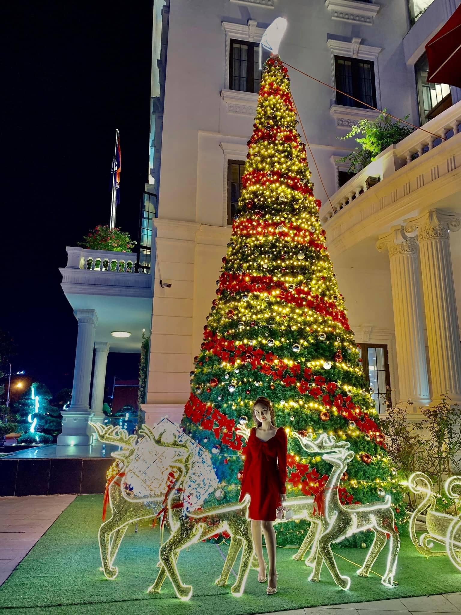 Không khí Giáng Sinh đã tràn ngập tại khách sạn Grand - nhà hàng Diamond Palace 🎄