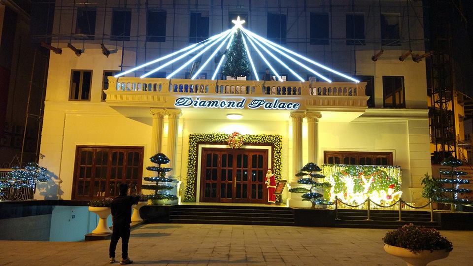 Không khí Noel tại Trung tâm Hội nghị - Tiệc cưới Diamond Palace