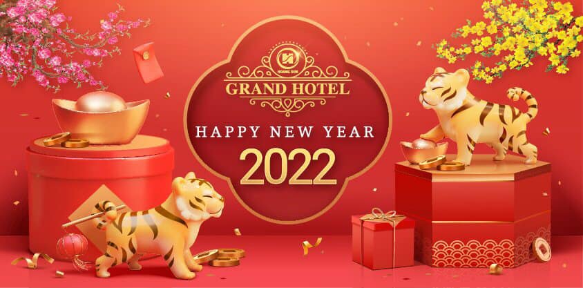 Grand Hotel - Diamond Palace chúc bạn một năm mới rực rỡ, tràn ngập niềm vui và hạnh phúc.