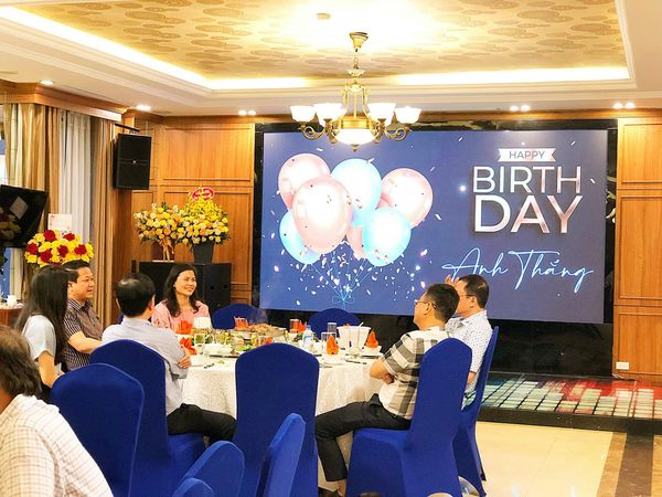 Không gian Diamond Palace – địa điểm lý tưởng cho bữa tiệc sinh nhật sang trọng và ấm cúng