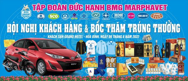 HỘI NGHỊ KHÁCH HÀNG & BỐC THĂM TRÚNG THƯỞNG - TẬP ĐOÀN ĐỨC HẠNH MARPHAVET TẠI GRAND HOTEL - DIAMOND PALACE